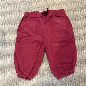 Bonpoint Baby Red Corduroy Pants